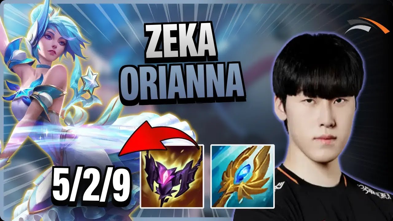 HLE Zeka MIDDLE Orianna vs LeBlanc | 15.9
