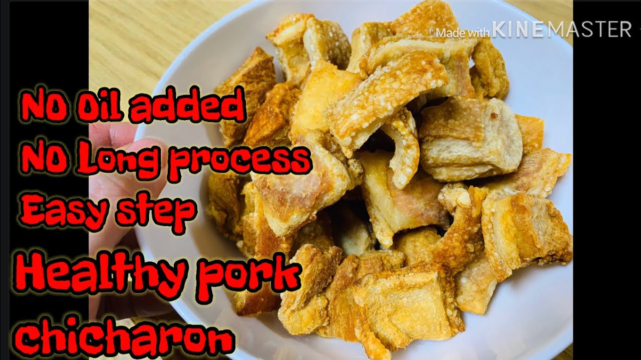 NO Oil ADDED EASY STEP TO MAKE CHICHARON PORK SKIN AT HOME | KETO DIET PHILIPPINES