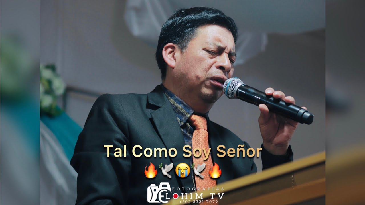Tal Como Soy Señor Carlos Santos Y Su Grupo Obreros De Jesus En Vivo