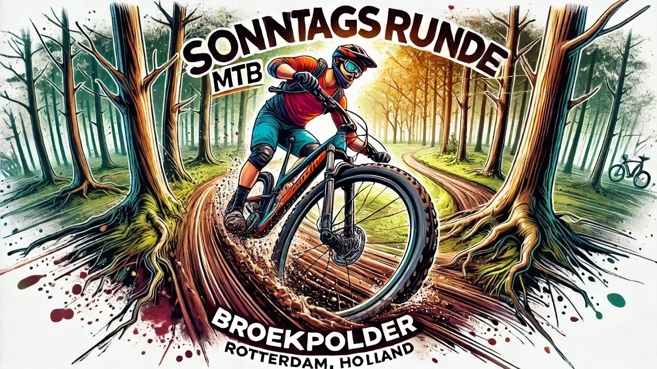 Bikepark – MTB Route Vlaardingen 🇳🇱 Broekpolder Trail | Flow & Natur genießen