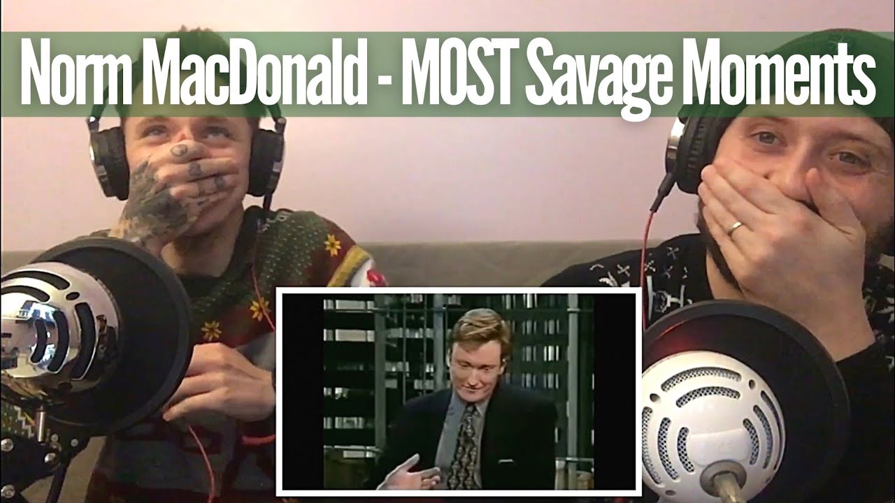 Norm MacDonald - Most Savage Moments | Reaction! (#IrishReact)