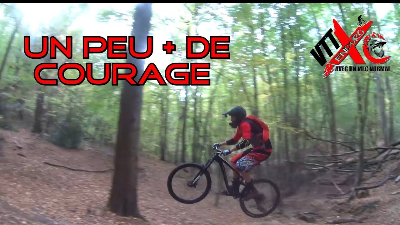 VTT enduro Entrainement saut 2