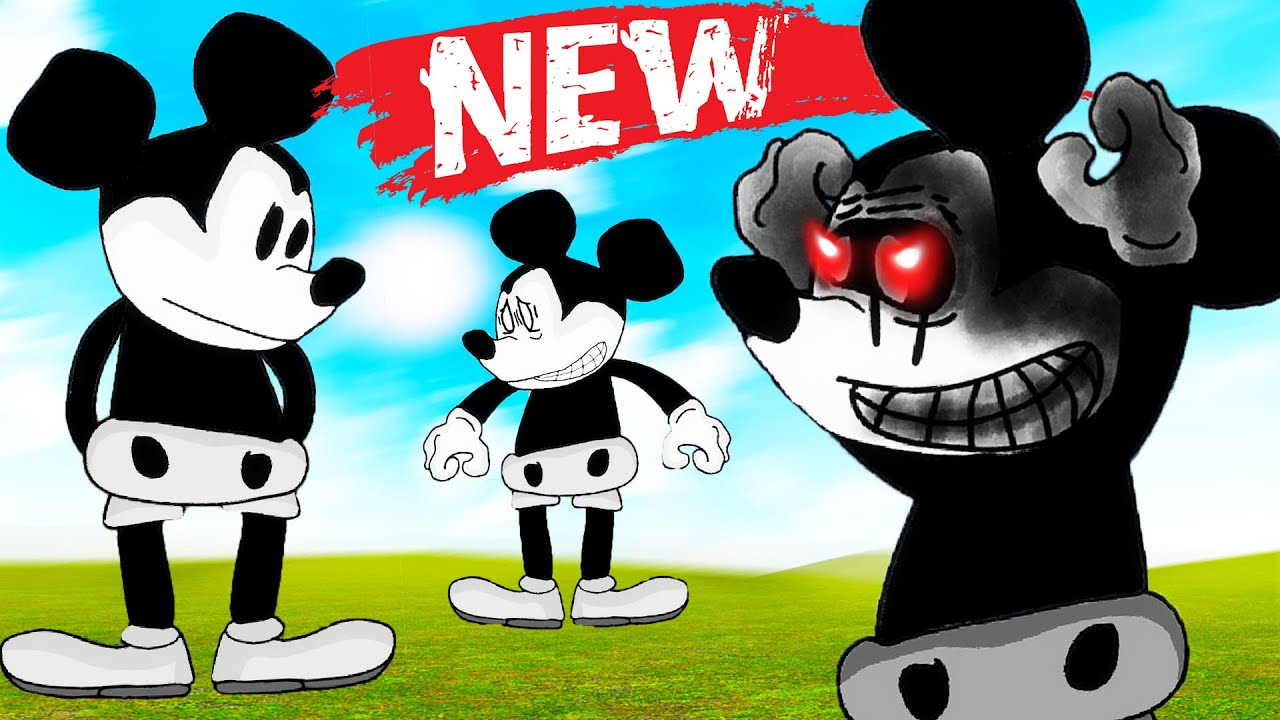 WE FOUND PSYCHO MICKEY (Garry's Mod)