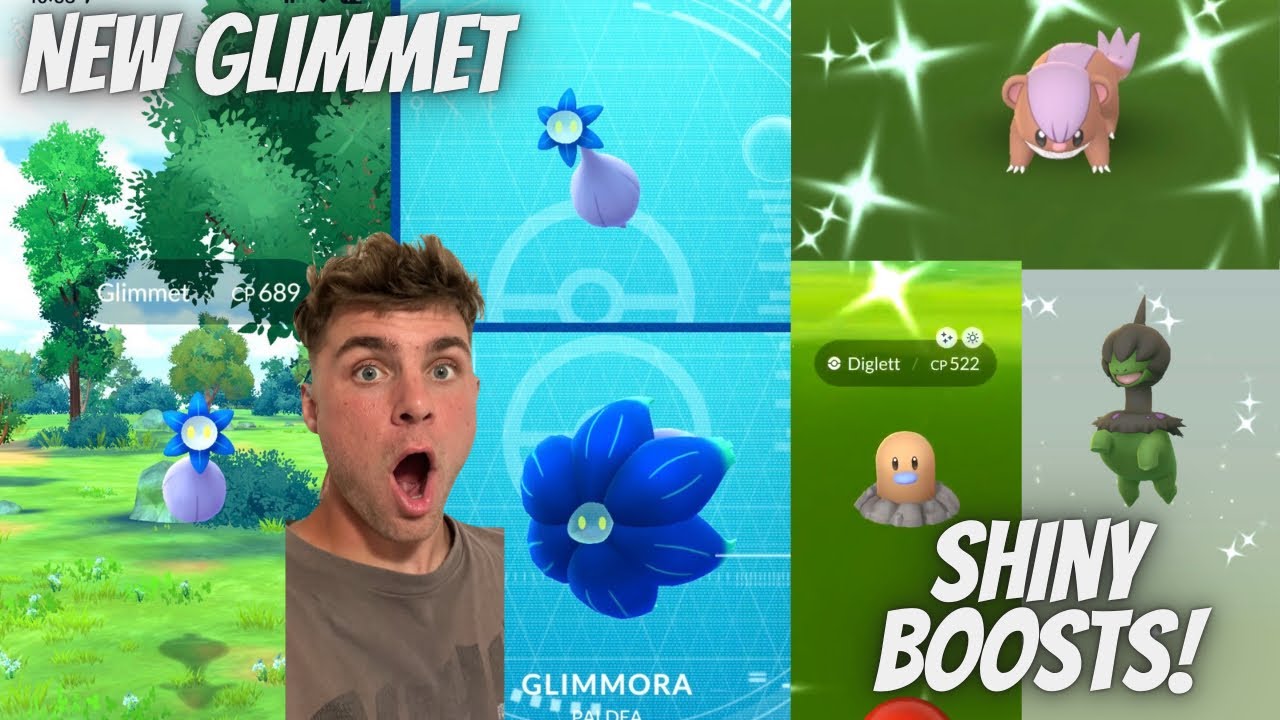 ✨NEW Glimmet Debut and Shiny Boosted Odds LIVE In Pokemon Go!✨