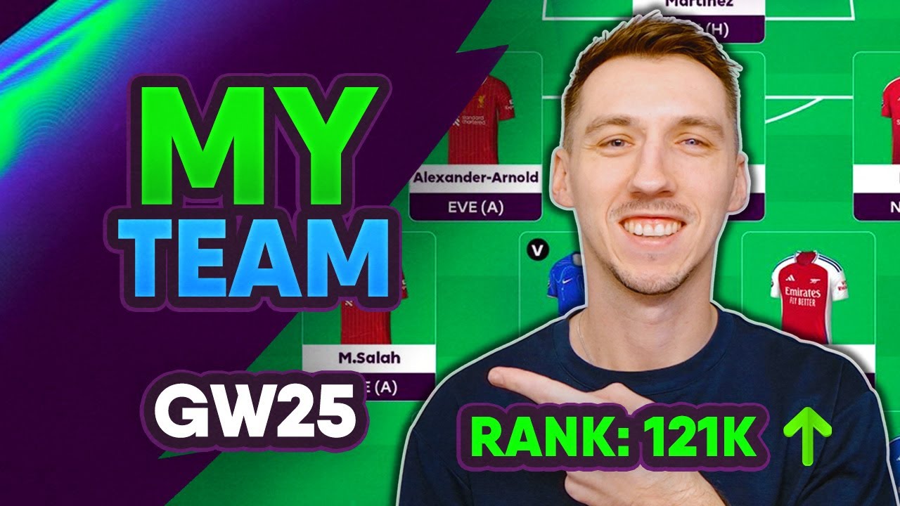 FPL TEAM SELECTION | GAMEWEEK 25 | Fantasy Premier League Tips 2025/26