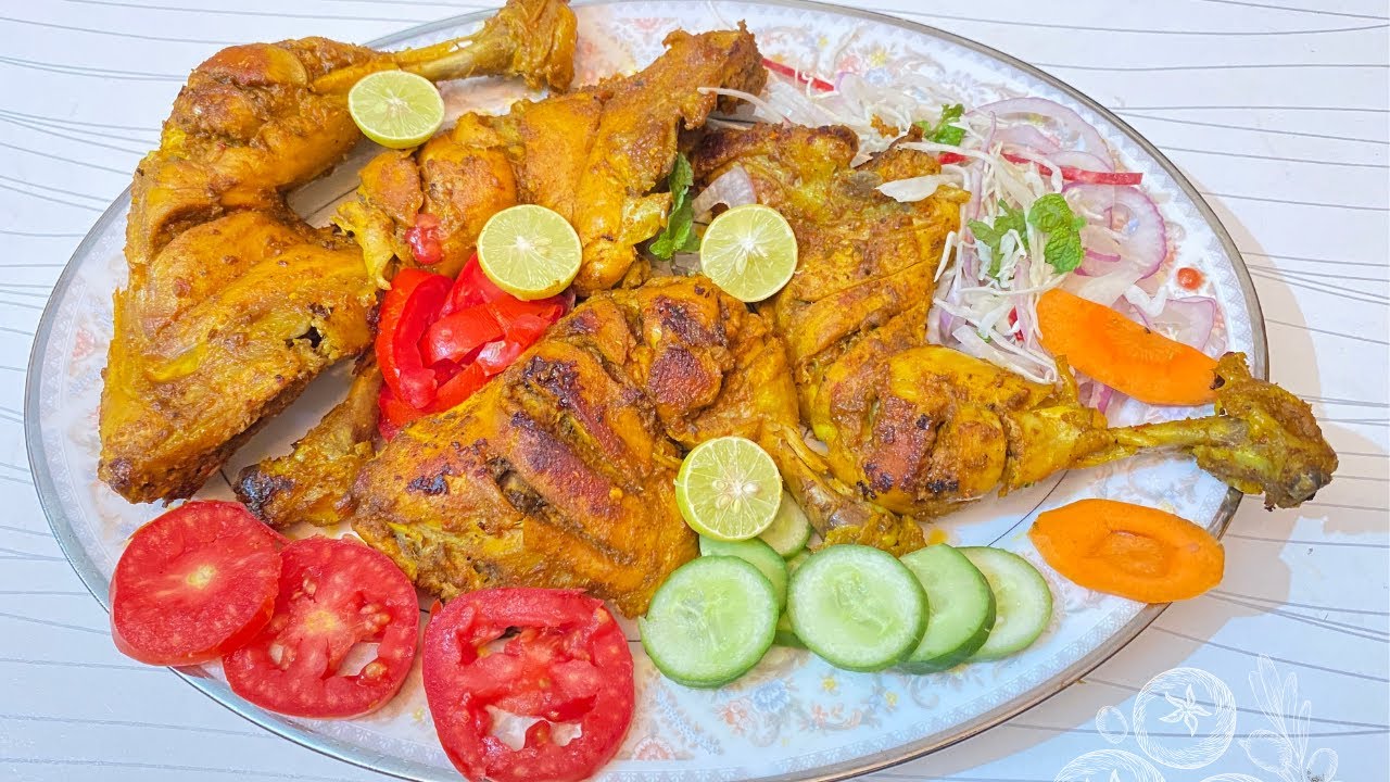 Tandoori Chicken WITHOUT Oven Recipe || How to make Tandoori Chicken || By 8-Minute Recipe