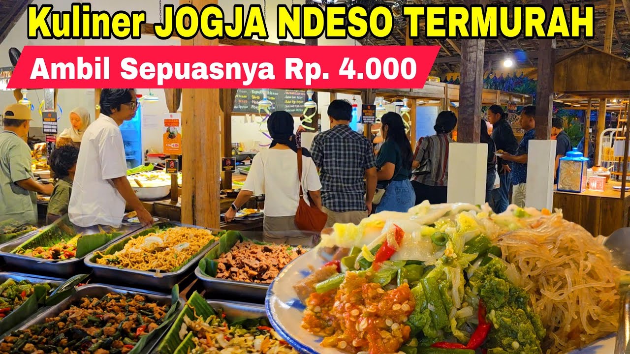 Menuju Oseng Ndeso Kuliner Ndeso Tengah Sawah Dari Malioboro Yogyakarta | Kuliner Jogja 2025