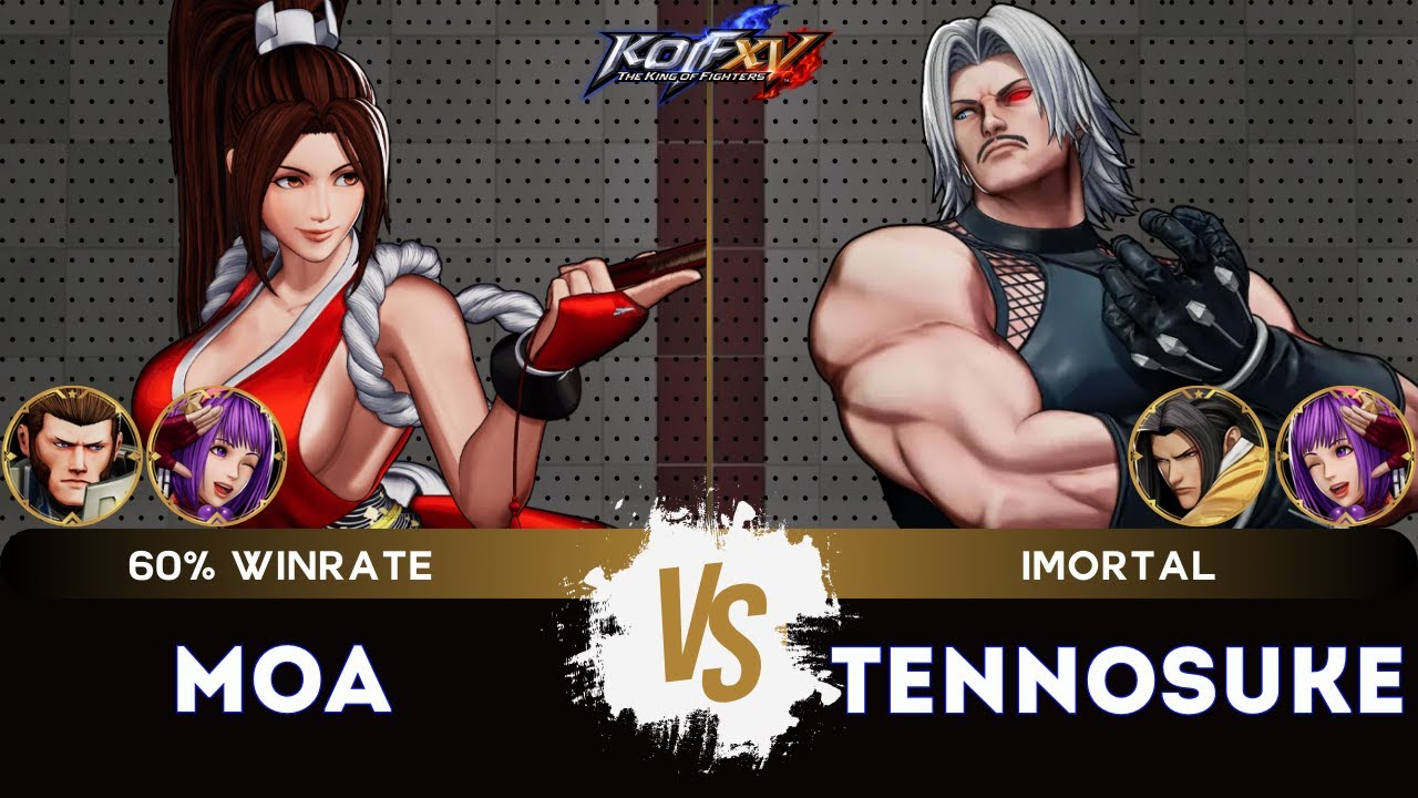 KOF XV🎞️MOA (Athena/Maxima/Mai) vs TENNOSUKE (Gato/O.Rugal/Athena)🎞️Replay Match - 09/25