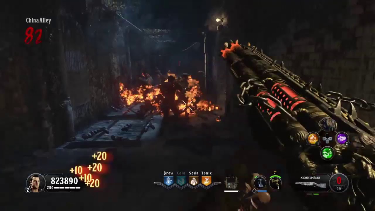 BO4 ZOMBIE GLITCHES: BLOOD OF THE DEAD GLITCH