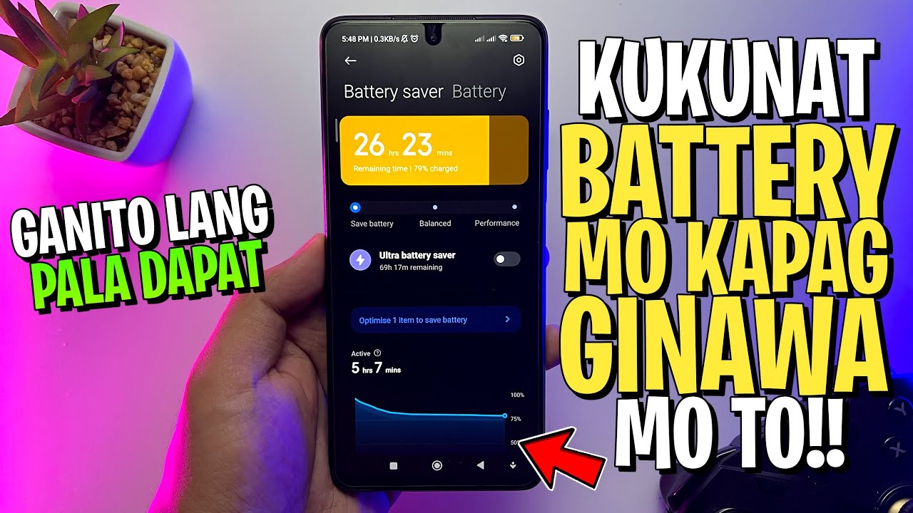 KUKUNAT BATTERY Mo Kapag BINAGO Mo Yong Mga SETTINGS Nato Sa Device Mo!!