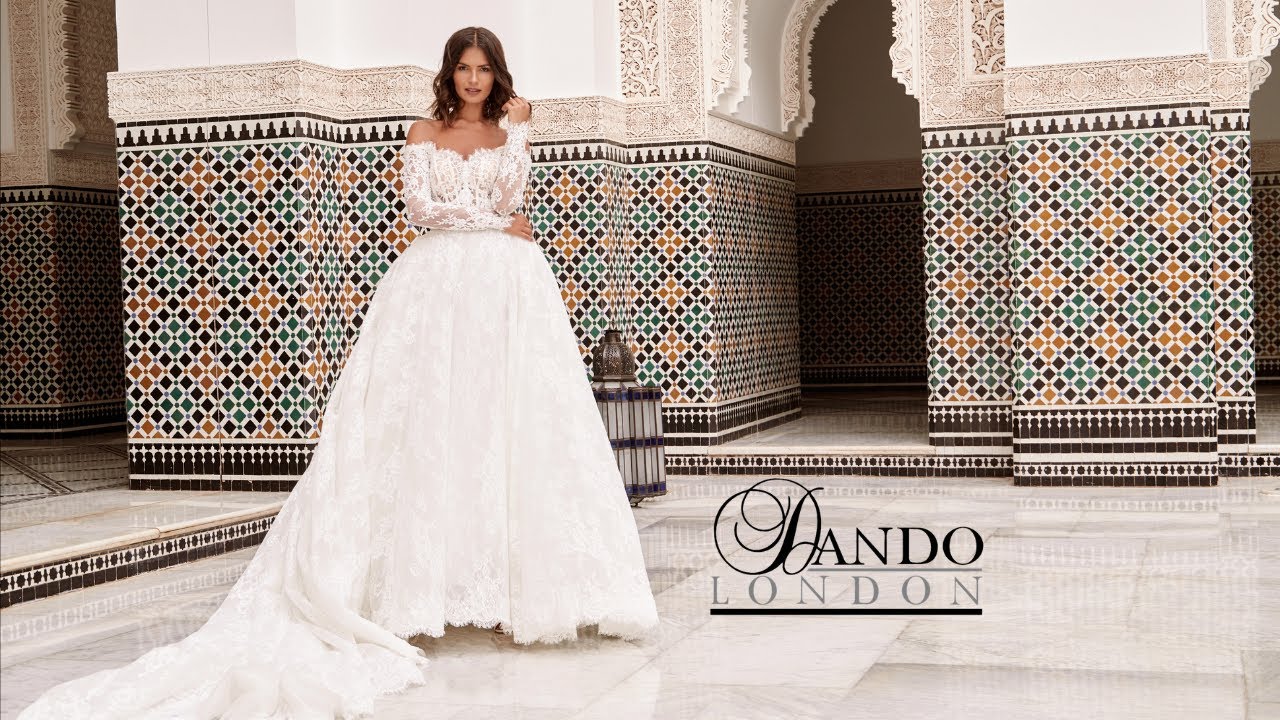 Dando London Movie Classics Wedding Dress Collection Filmed in Morocco - Designer Wedding Dresses