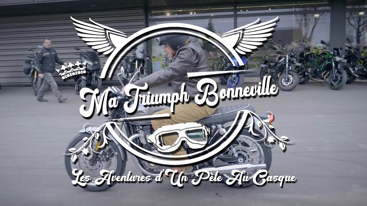 Episode 2 Livraison de ma Triumph Bonneville T120