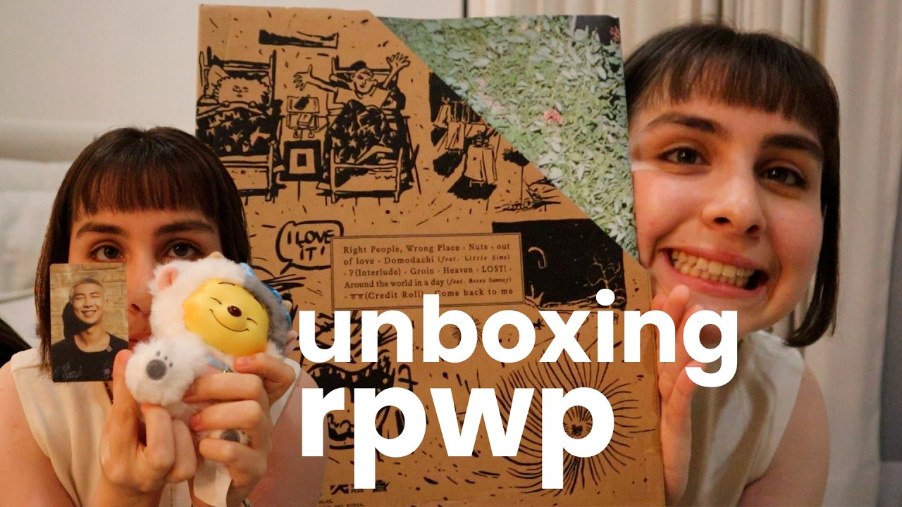 unboxing de álbum rpwp