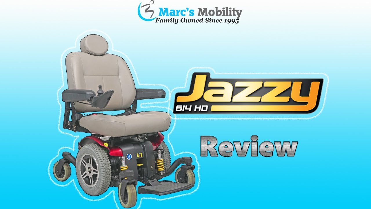 Jazzy 614 HD Heavy Duty Powerchair - Review # 7663 marcsmobility.com