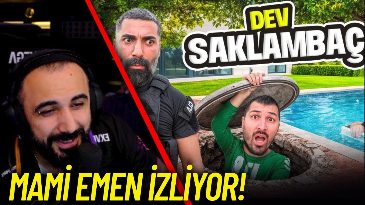 Barış G MAMİ EMEN 100.000 TL &Ouml;D&Uuml;LL&Uuml; DEV SAKLAMBA&Ccedil; İZLİYOR!!