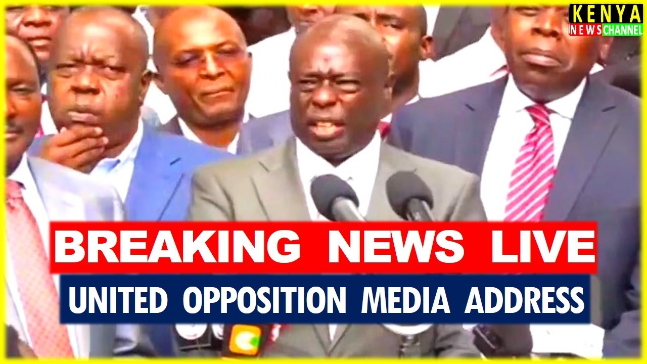 LIVE - Gachagua, Matiangi & Kalonzo Big Announcement and Press Conference on National Matters