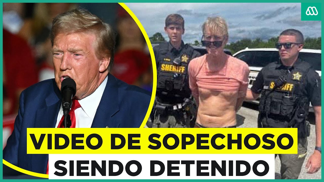 Segundo atentado contra Trump: Revelan video de atacante de expresidente