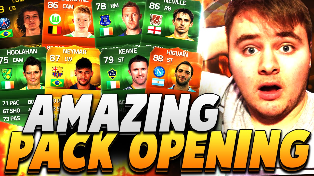 MOTM IN A PACK - INSANE LUCK - FIFA 15 PACK OPENING - BEST 15K PACK EVER