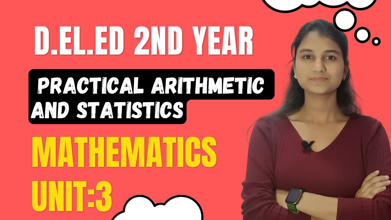 Unit 3 Arithmetic and Statistics | Mathematics | deled course math syllabus