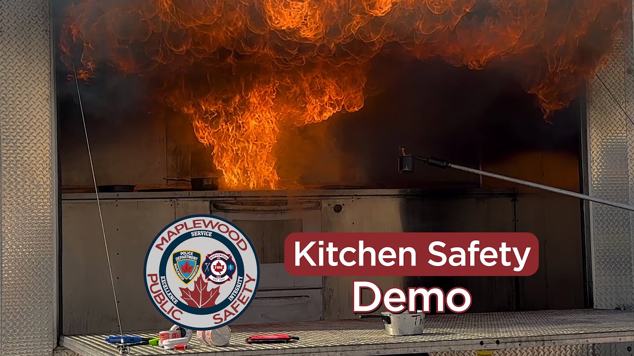 Kitchen Fire Safety Demo