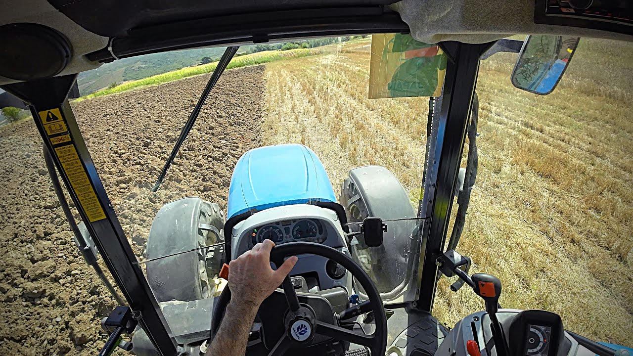 POV: First Plowing of 2025 With New Holland T6050 & Pottinger Servo 35