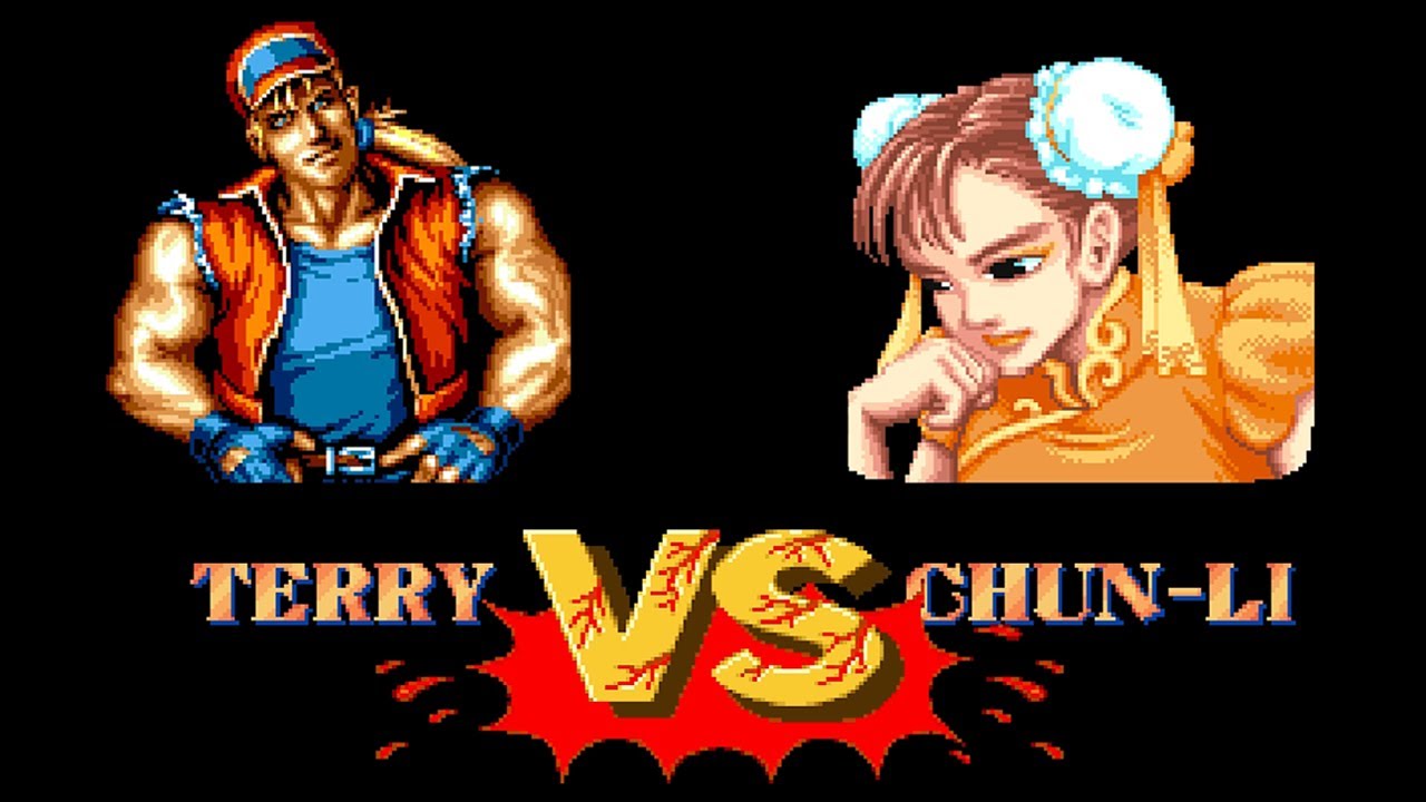 泰瑞·柏格 VS 春麗 - 快打旋風2 MUGEN
