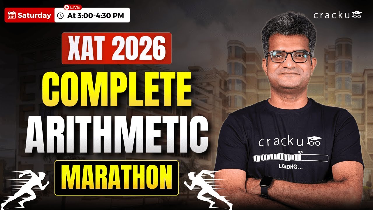 XAT 2026 Complete Arithmetic Marathon | Full Syllabus Revision For XAT Arithmetic