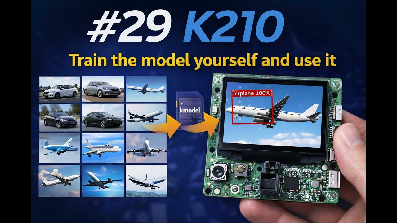 #29 K210 | Обучение и запуск своей AI-модели на K210 (CanMV IDE)
