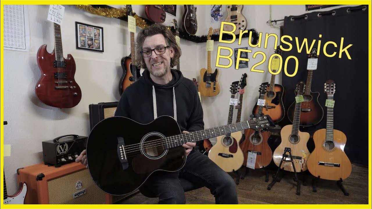 Brunswick BF200 Great Entry level Acoustic Guitar