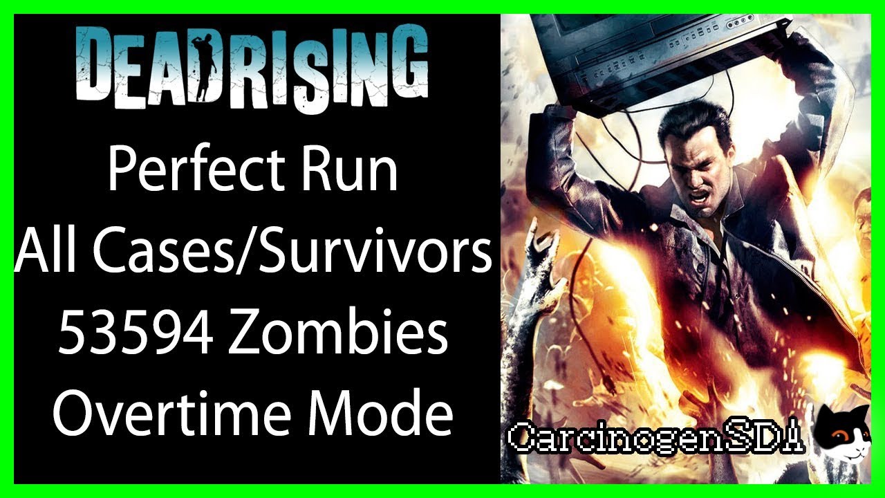 Dead Rising (PC) - Perfect Run (All Cases, All Survivors, 53594 Zombies, Overtime)