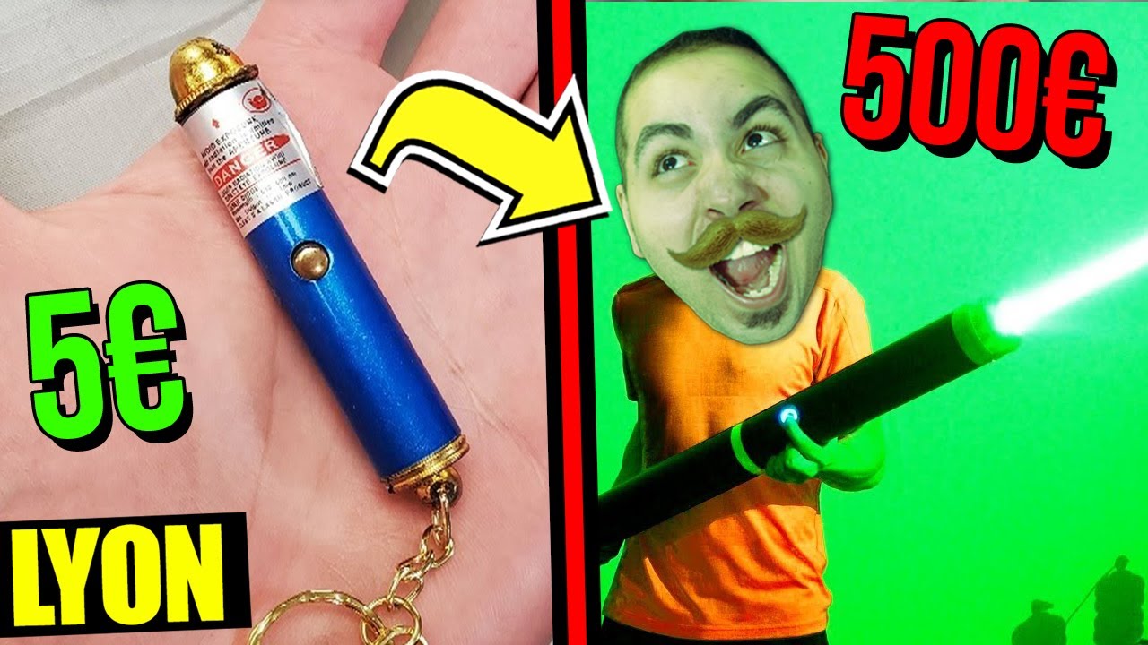 LASER DA 5€ CONTRO LASER DA 500€!!