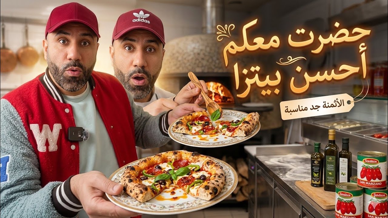 تحضير بيتزا ايطاليا اسهل طريقه بمكونات مع احسن عجينه البيتزا جربوها في الدار 😋😋