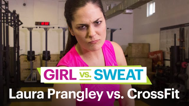 Comedian Laura Prangley vs. CrossFit &ndash; Comedians Try Hot New Workouts &ndash; SELF&rsquo;s Girl vs. Sweat