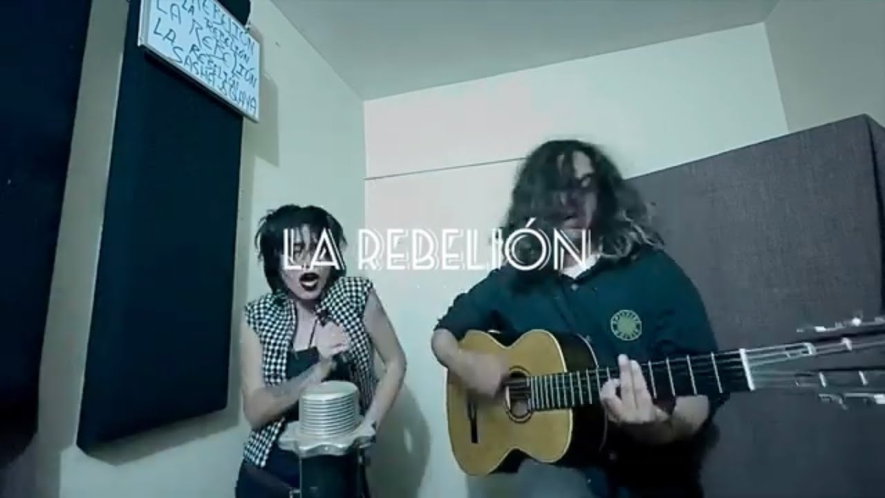 LA REBELIÓN - SASHA & QAYA (LYRIC VIDEO)