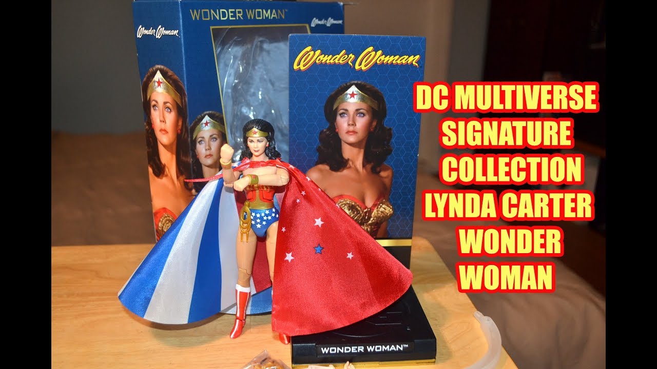 Lynda Carter WONDER WOMAN DC Multiverse Signature Collection Collectible Figure!