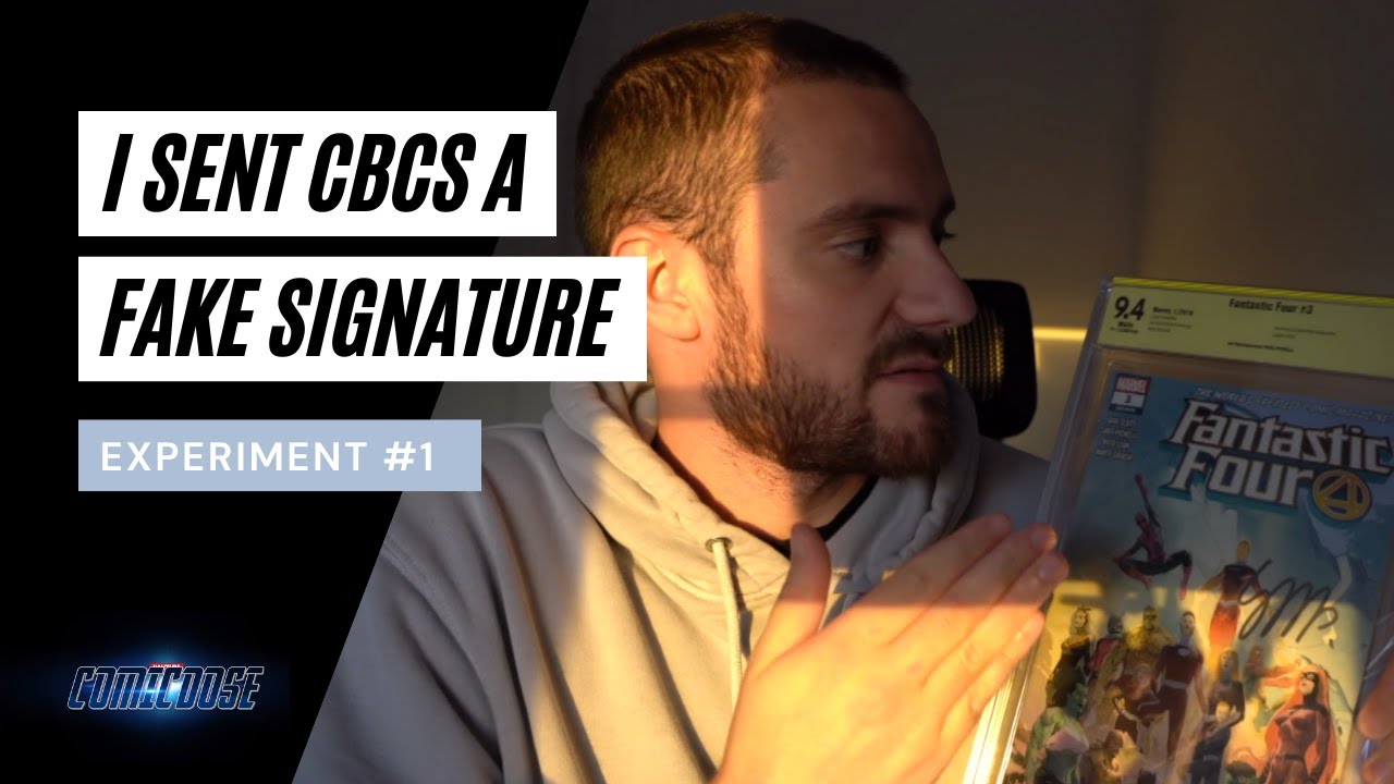 I SENT CBCS A FAKE SIGNATURE - EXPERIMENT #1