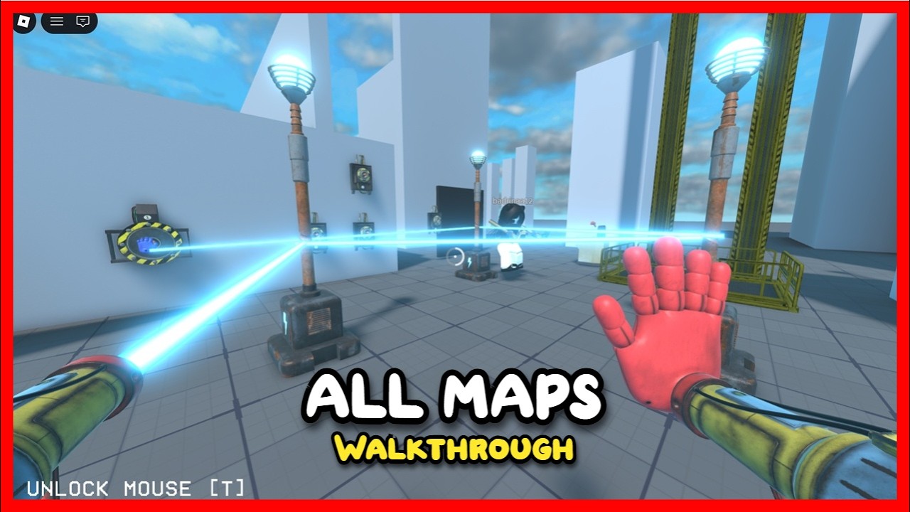 Roblox A GRABPACK TEST (Map 1,2,3,4) Full Gameplay Walkthrough