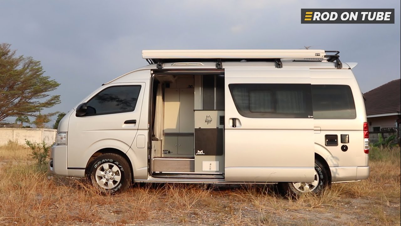 Commuter Camper Van ผลงานสร้างคันที่สองของพี่เอ๋ Maxus V80 จัดให้ในงบ 7 แสน - Rod On Tube