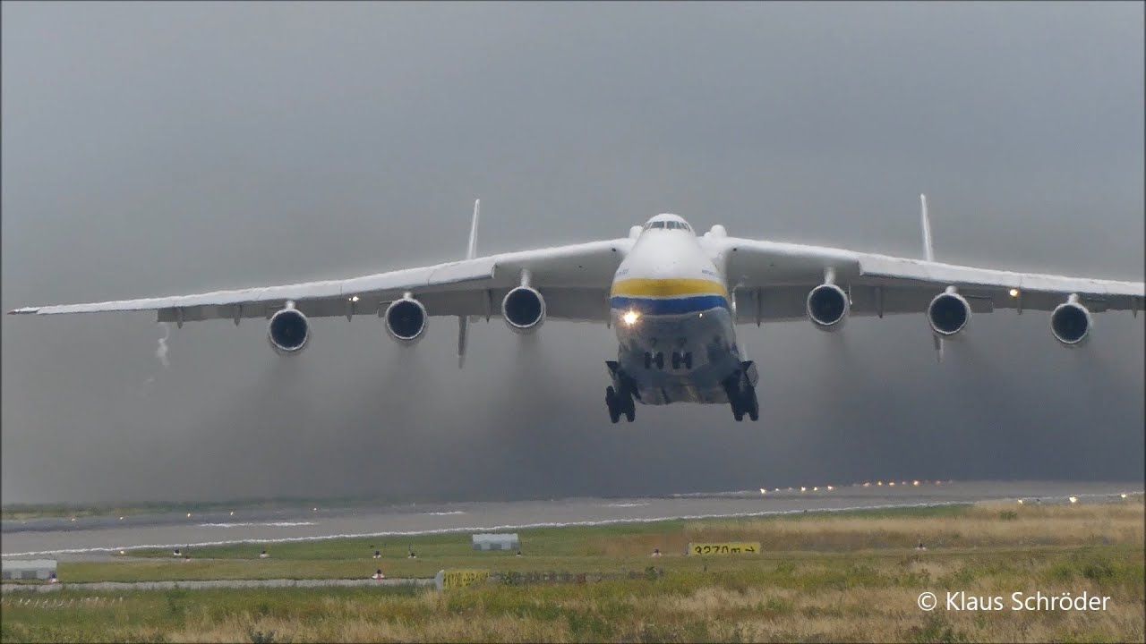 Antonov An-225 Mriya Start Airport Leipzig/Halle 07.07.2021