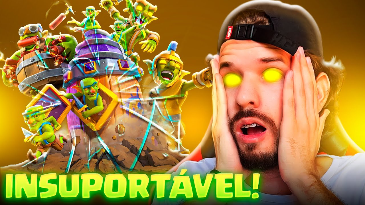 A BROCA TÁ FORTE DEMAIS no Clash Royale!!