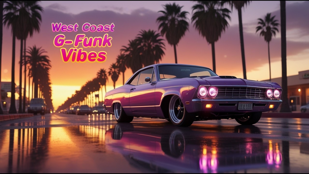 🚘 Lowrider Soundscape – West Coast Beats for Empty Boulevards 🎶