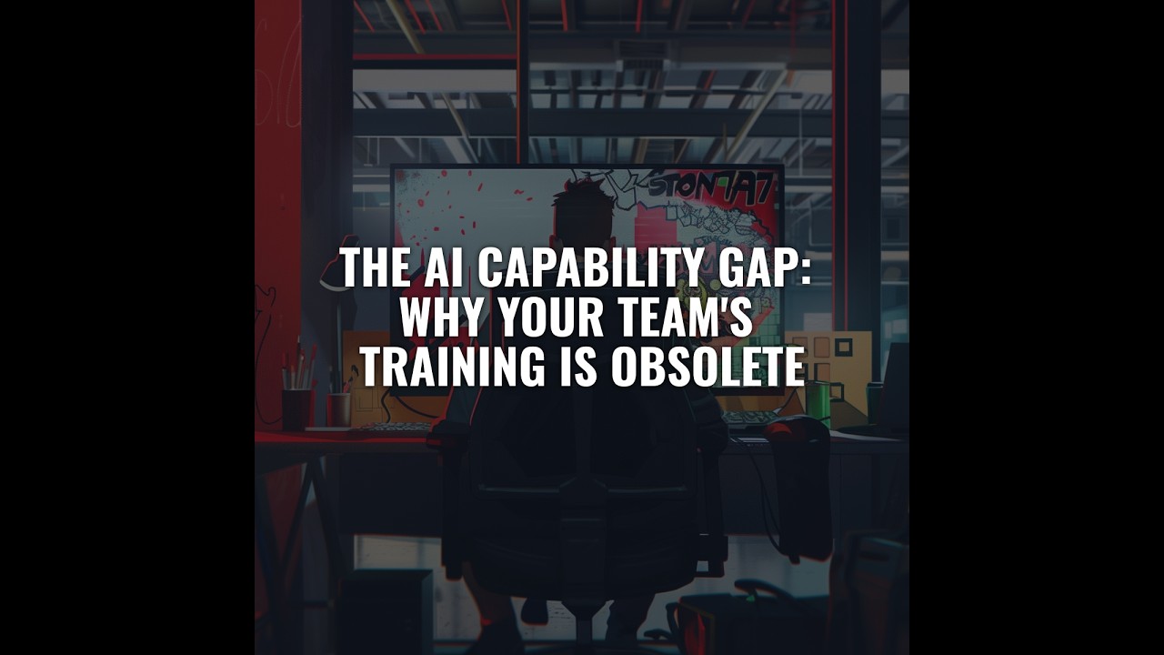 The AI Capability Gap: Why Your Training is Already Obsolete | Brains Bots and Business