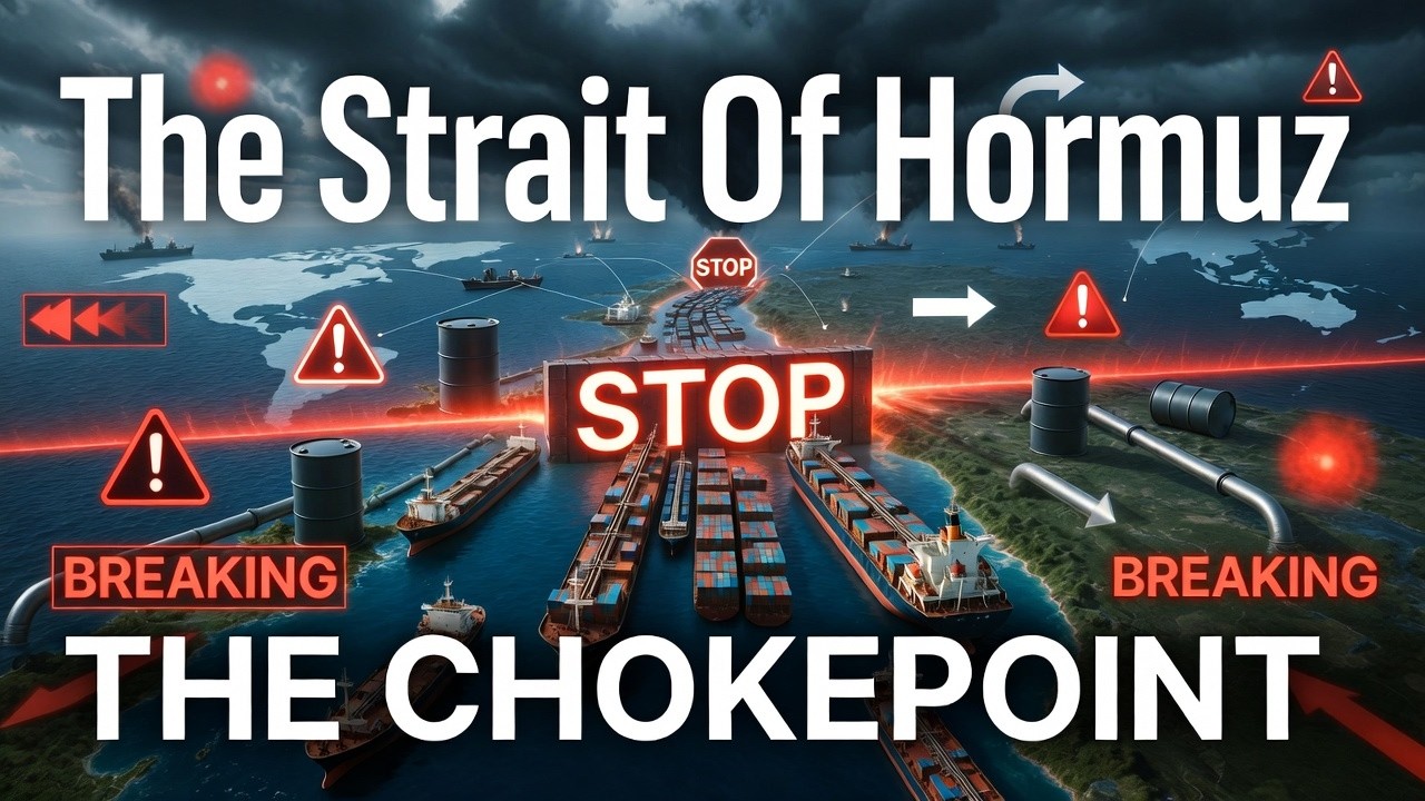 THE CHOKEPOINT: What Is The Strait Of Hormuz?  Why Global Trade Just STOPPED.