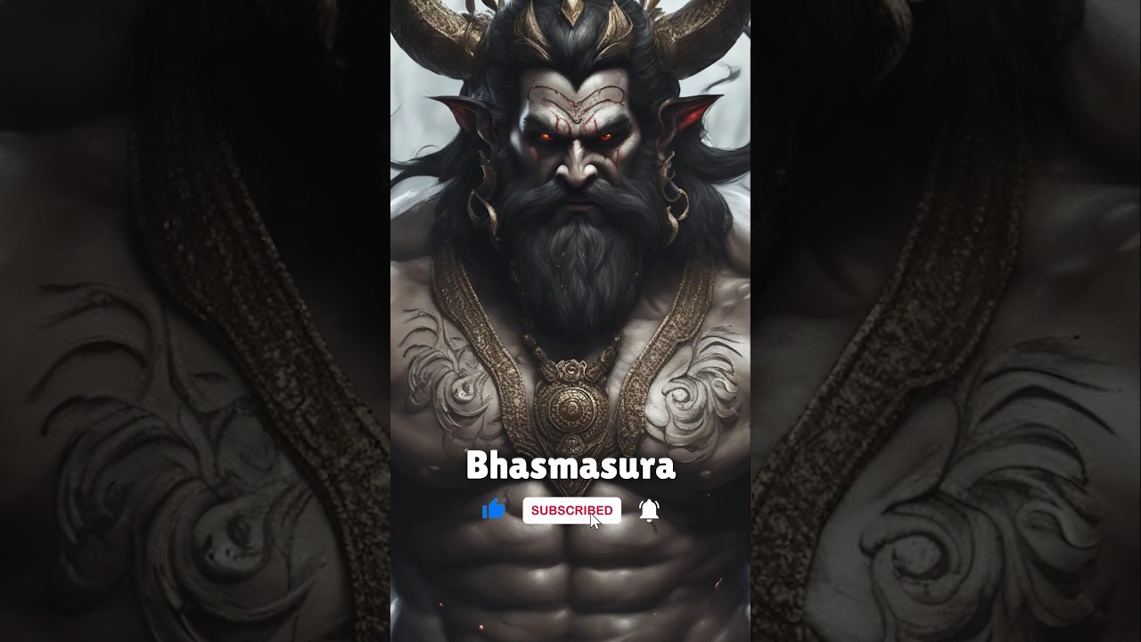 Bhasmasura's Boon: The Dance of Divine Intervention || The Story of Bhasmasur 🚩🕉️ #shorts #viral