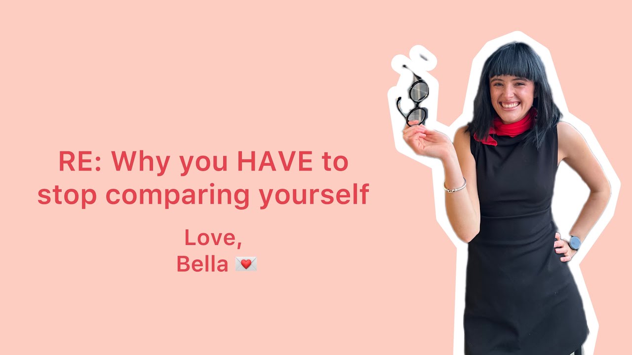 RE: Why you HAVE to stop comparing yourself