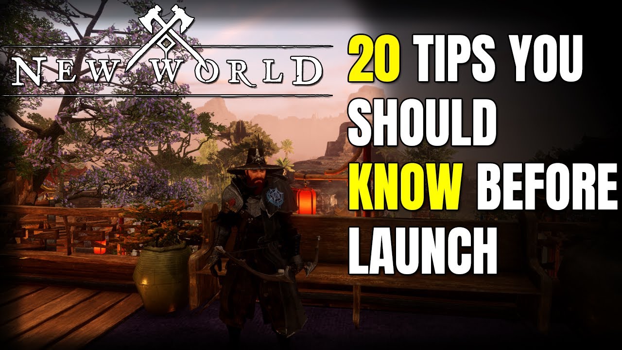20 New World MMO Tips You Should Know Before Launch