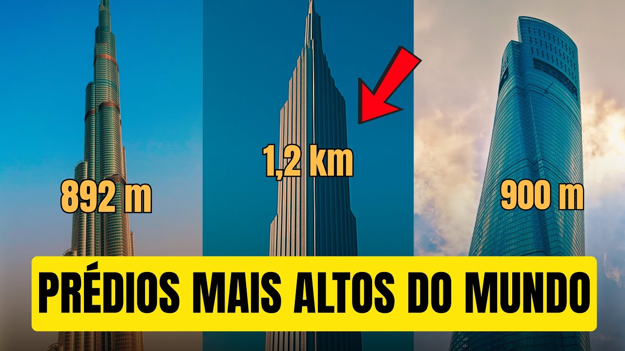 Top 5 pr&eacute;dios mais altos do mundo! - VOC&Ecirc; CONHECE TODOS?