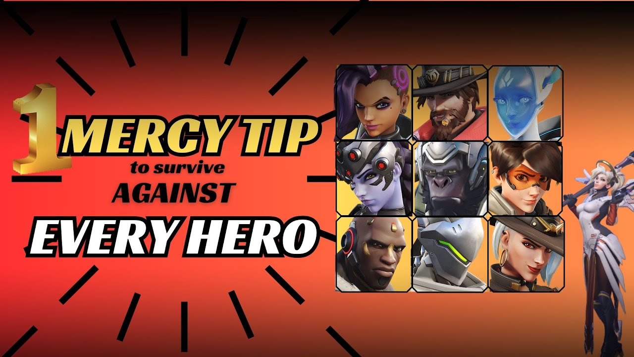 1 Mercy Tip to Survive Against EVERY HERO -Overwatch 2 in Depth Guide