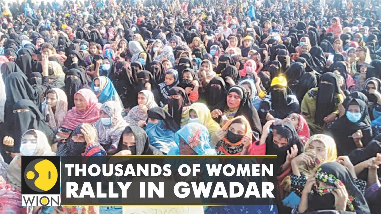 Pakistan: Women take to the streets in Gwadar for basic rights | CPEC | Latest World English News