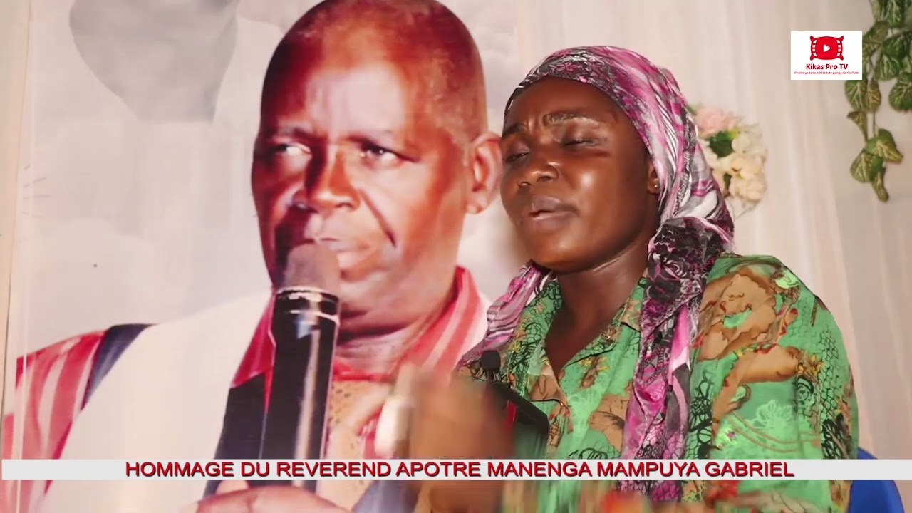Page Noire: HOMMAGE AU REVEREND APÔTRE MANENGA MAMPUYA GABRIEL, des témoignages